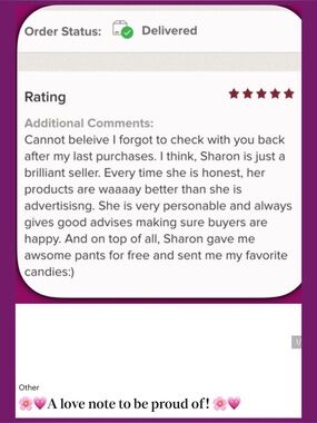 🌸💗A love note to be proud of! 🌸💗